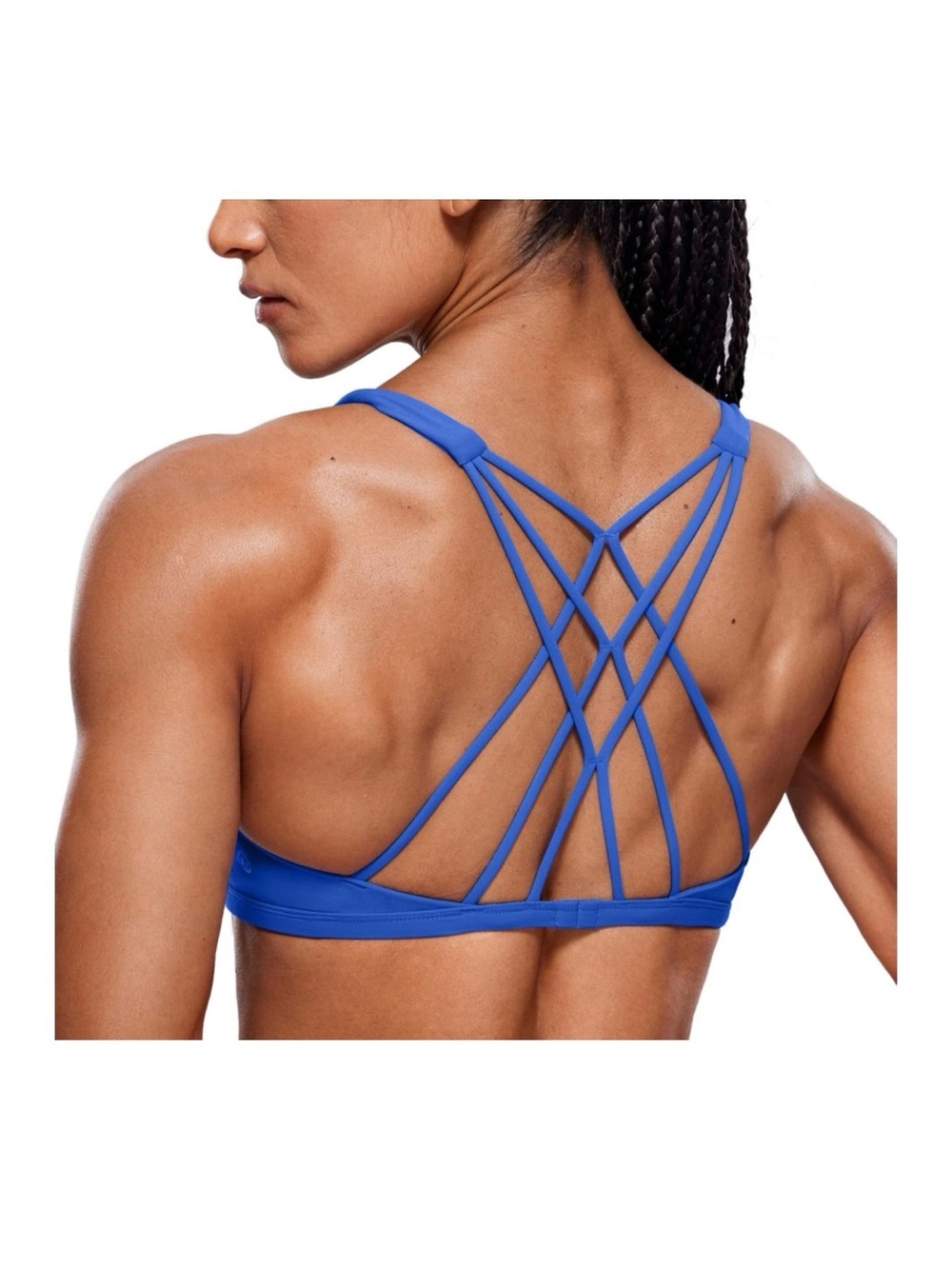 CRZ YOGA Naked Feeling Criss-Cross Sports Bra